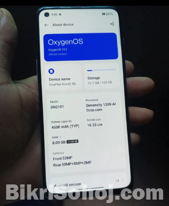 Oneplus Nord 2 5g 8/128